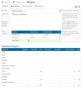 Accounting & Banking - Stock & Inventory Report