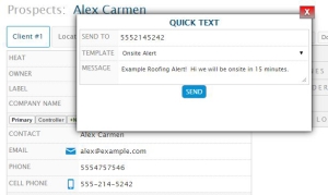 CRM Texting