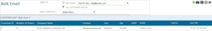 Custom Lists and Bulk Email