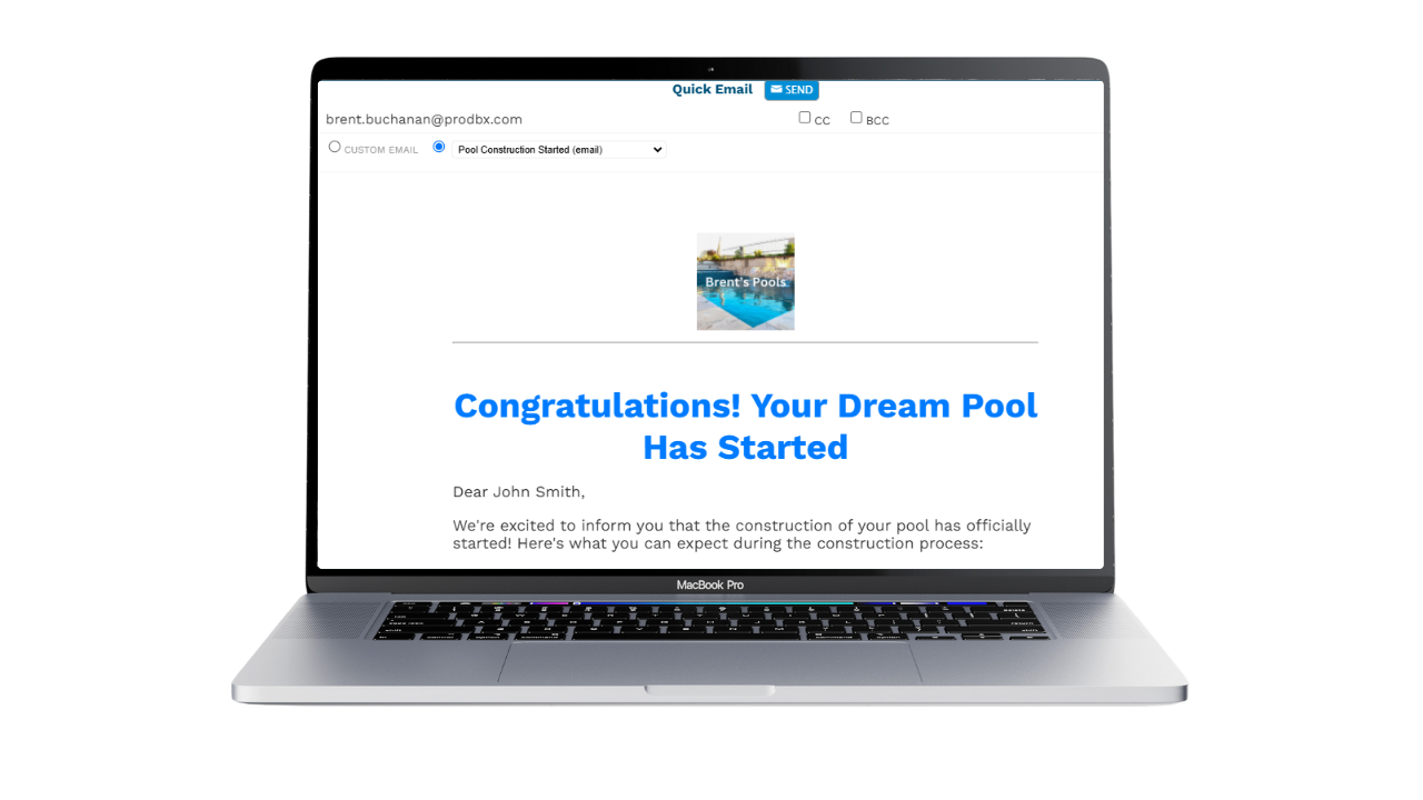email customer crm