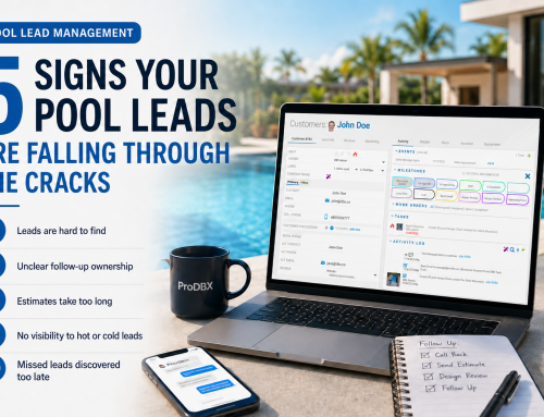 5 Signs Your Pool Leads Are Falling Through the Cracks